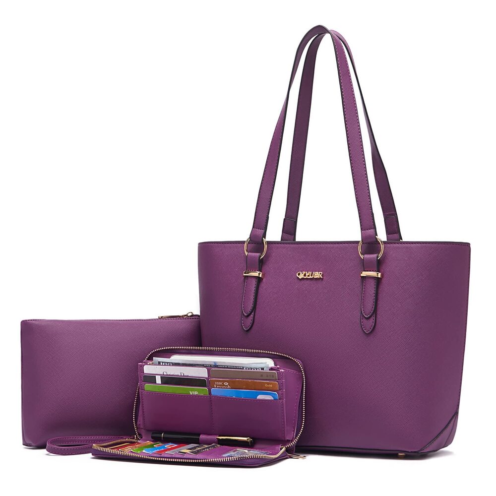 6678 Purses And Wallets Set Tote Satchel Handbags Shoulder Bag Top Handle